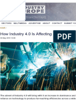 Brown, M (2019) - How Industry 4.0 Is Affecting Jobs