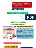 Reacciones Químicas QMC 100L Sem 02 2020 PDF