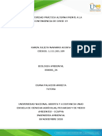 Informe Practica Biologia Ambiental - Karen Navarro PDF