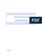 5352 Instructional Leadership
