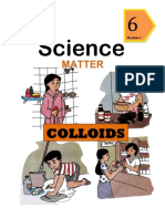 Science 6 - Juzallie S. Sioco. - Colloids PDF