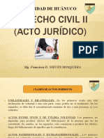 3. CLASES DE ACTOS JURÍDICOS