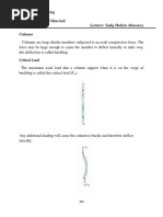 Buckling of Columns PDF