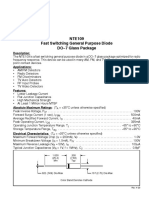 Fast Switching Glass Diode for RF Applications