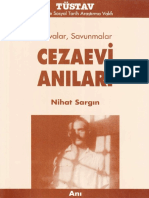 Nihat Sargın Cezaevi Anıları Tüstav Yayınları 128-266. Sy. Değişmesi Gerekiyor