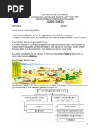 4° Guía de Trabajo Factores Bóticos y Abióticos