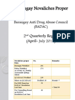 BADAC 2nd Quarterly Report April - June 2018