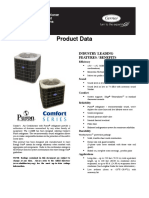 Product Data: 24ABB3 Comfortt13 Air Conditioner With Puronr Refrigerant 1 - 1/2 To 5 Nominal Tons
