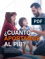 Cuánto Aportamos Al PIB. Estudio de Valoración Económica Del TDCNR en Chile