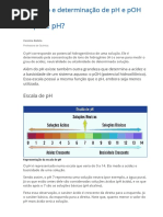 Aula 5 - FQ - Conceito e determinação de pH e pOH
