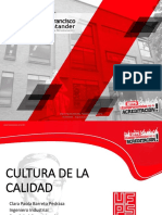 Cultura de La Calidad