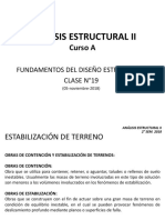 Clase N°19 - Analisis Estructural II - (A) - 05.11.2018