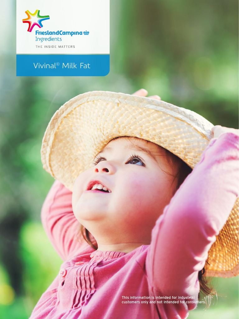 242 Vivinal Milk Fat Brochure PDF | PDF | Fat | Fatty Acid