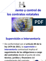 Seguimiento y Control de Los Contratos Estatales