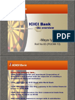 Icici Bank: - Maya Iyer
