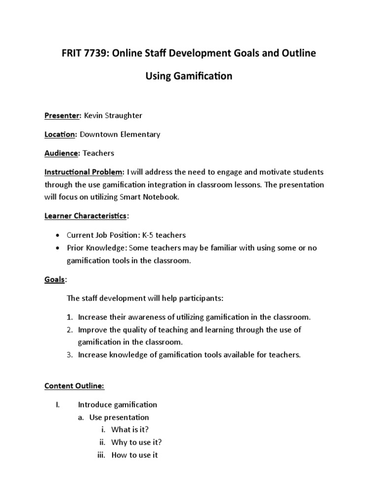 Gamification in K-5 Teaching Strategies | PDF