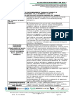 TABLA DE ENFERMEDADES DE TRABAJO