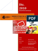 Boletín de Noticias Del Mes de Diciembre de 2010