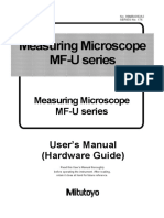 99MBA092A2 MF-U Microscope Hardware Guide