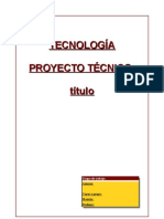 Plantilla Proyectos Bachillerato