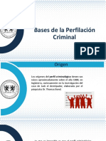 Bases de La Perfilación Criminal PDF