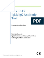 3insert For COVID-19 IgM-IgG Antibody Test