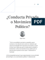 ¿Conducta Privada o Movimiento Político_ _ Vision América Latin