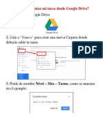 Como Presentar Mi Tarea Desde Google Drive PDF