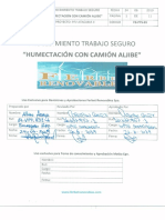 FB-PTS-01 - Humectacion Camion Aljibe