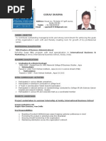 Gaurav Resume 2003