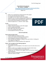 General Rules For Paraphrasing Revised 05-20-08