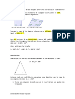 Angulos Internos Cuadrilatero