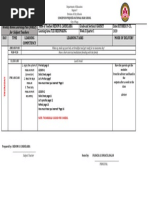 Weekly Home Learning Plan (WHLP) For Subject Teachers: DAY Time Learning Competency Learning Tasks Mode of Delivery