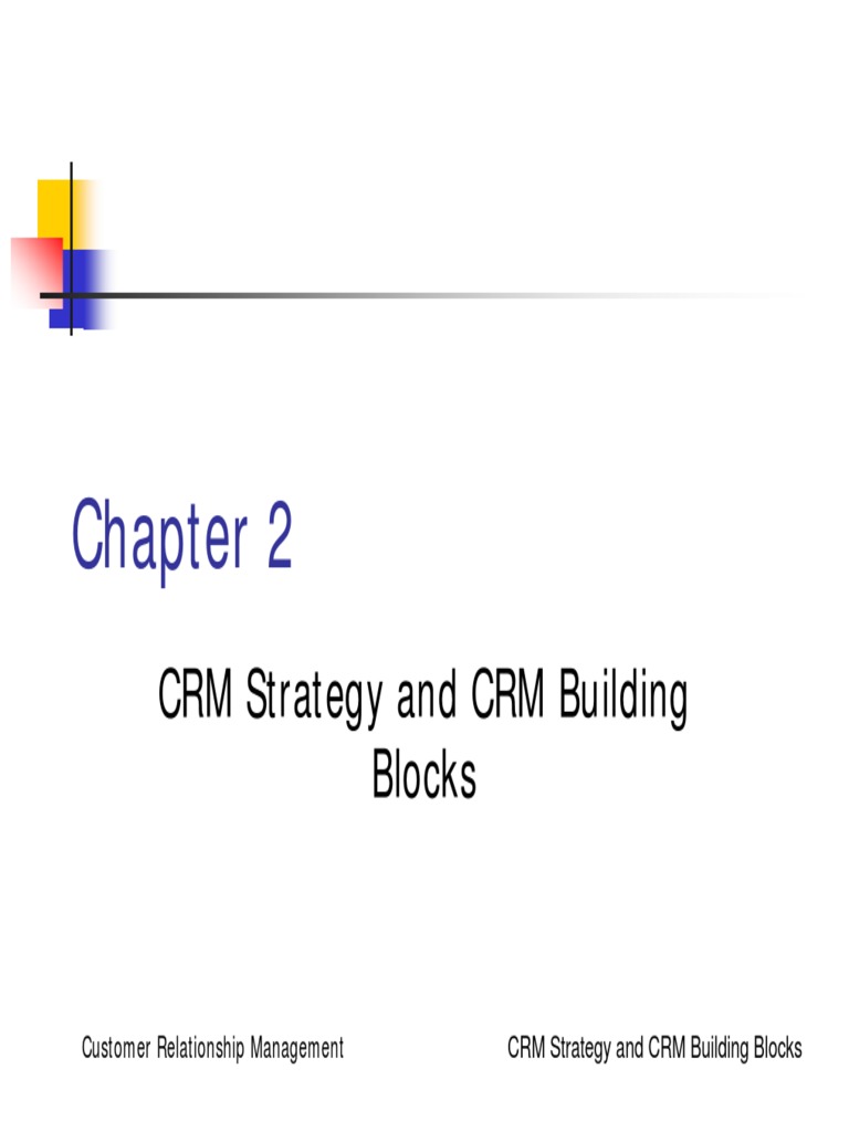 Strategic Framework for CRM Success | PDF | Customer Relationship ...
