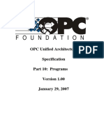 OPC Unified Architecture Specification Part 10 - Programs Version 1.00