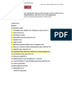 Estructura de Proyectos de Titulación (Huaman Alvites Jose Jesus)