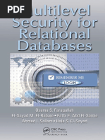 Multilevel Security For Relational Databases