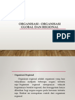 Organisasi - Organisasi Global Dan Regional