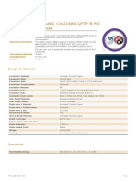 DeviceNet Drop 2x24 AWG + 2x22 AWG SFTP FR-PVC - 982VD14101 - V - 1 - R - 2 PDF