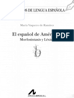 El Español de América Ii María Vaquero PDF