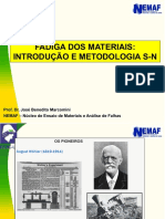 Fadiga dos Materiais: Introdução e Metodologia S-N