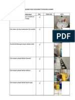 List Dokumen Field Assessment Puskesmas Gambir