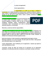 Tipos de argumentos en textos argumentativos