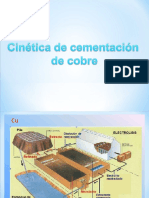 Cinetica de Cementaccion de Cobre