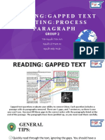 Gapped Text - Process Paragraph - Group 2
