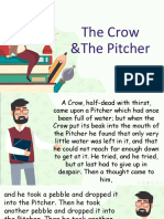 English 3 The Crow and The Pitcher