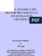 Inversion Publica Vs Inversion Privada