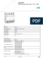 Product Data Sheet: iPRD40 Modular Surge Arrester - 3P + N - 350V