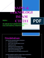 BAB 4 Syariah Dan Kepentingannya Dalam Sains Dan Teknologi