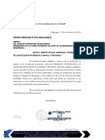 OFICIO CIRCULAR 006-2020-ICAM-D-CORTE (Invitacion Curso de Capacitacion - Derecho Laboral y Procesal Laboral)